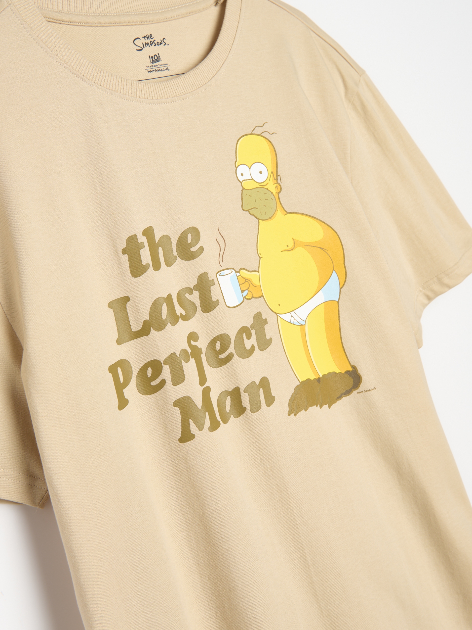 Bawełniana koszulka z nadrukiem The Simpsons