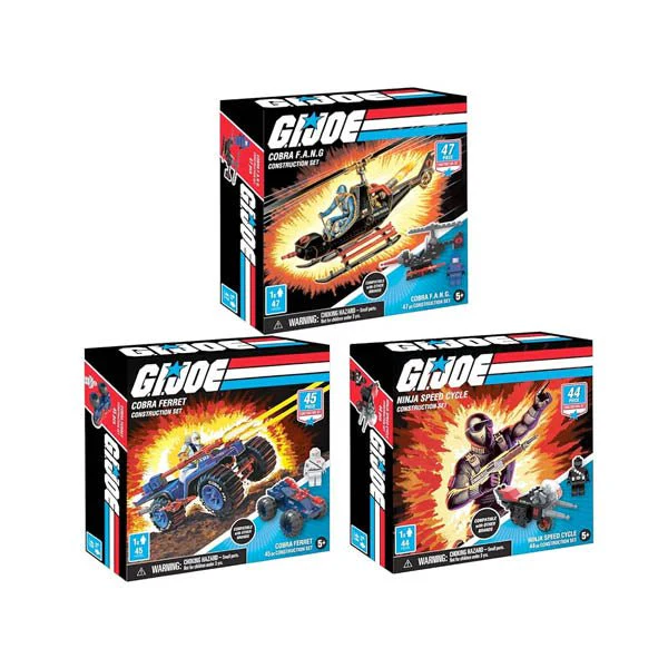 Gi Joe Cobra Ferret Construction Set Sml