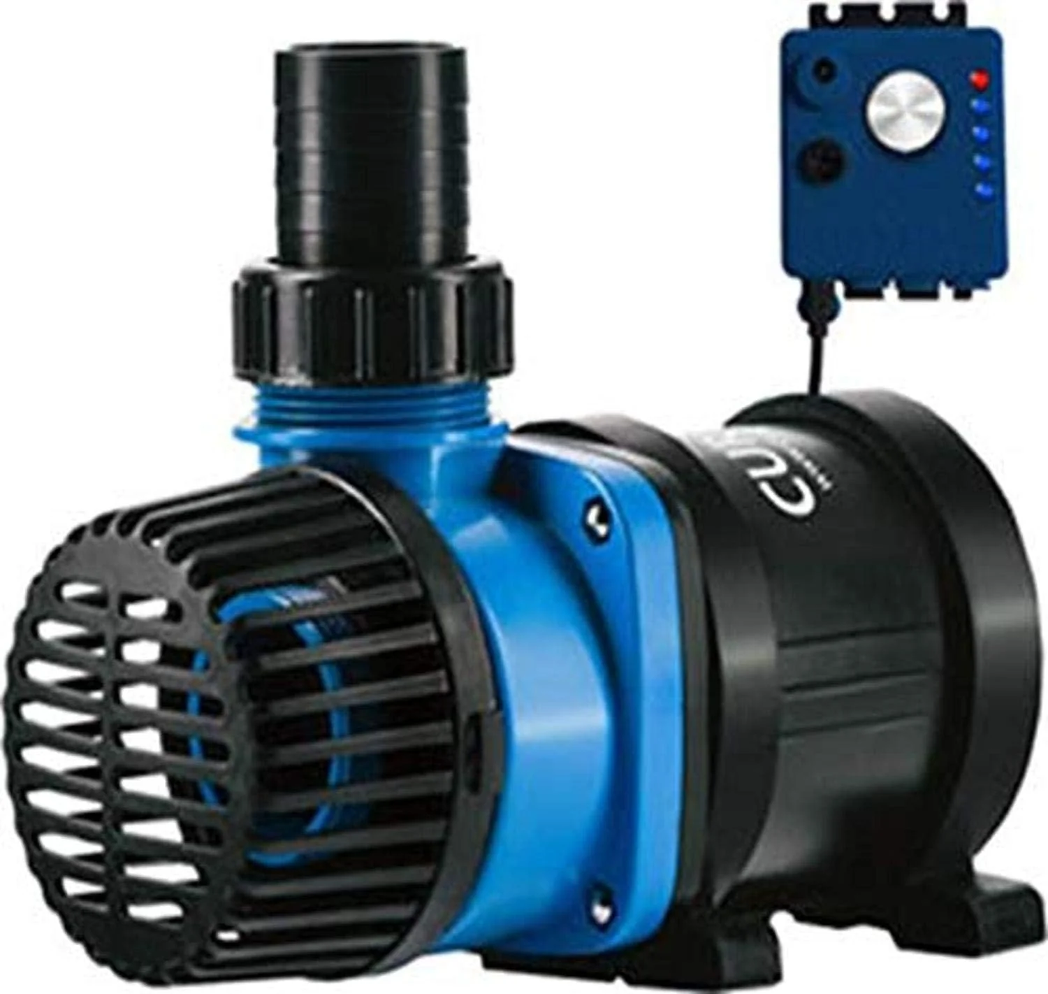 DC Flow Pump with Control 3170 GPH | Loop Controllable Aquarium DC Return 635-3170 GPH | Quiet, Submersible or External | Fish Tank, Sump, Pond, Freshwater and Saltwater Marine Use(1900 GPH)
