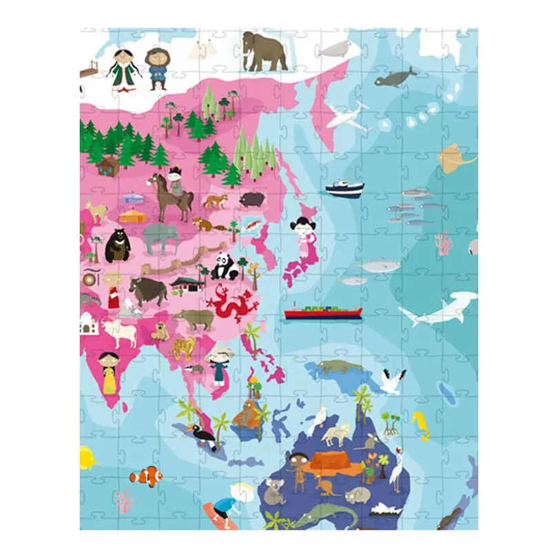 Puzzle Blauer Planet