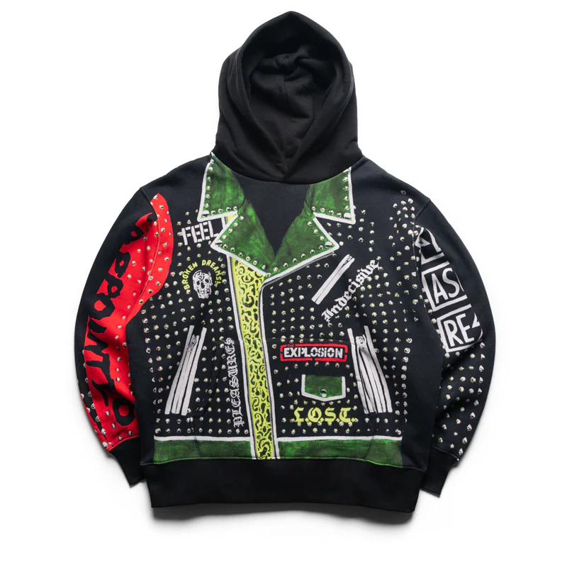 Pleasures Explosion Hoodie - Black