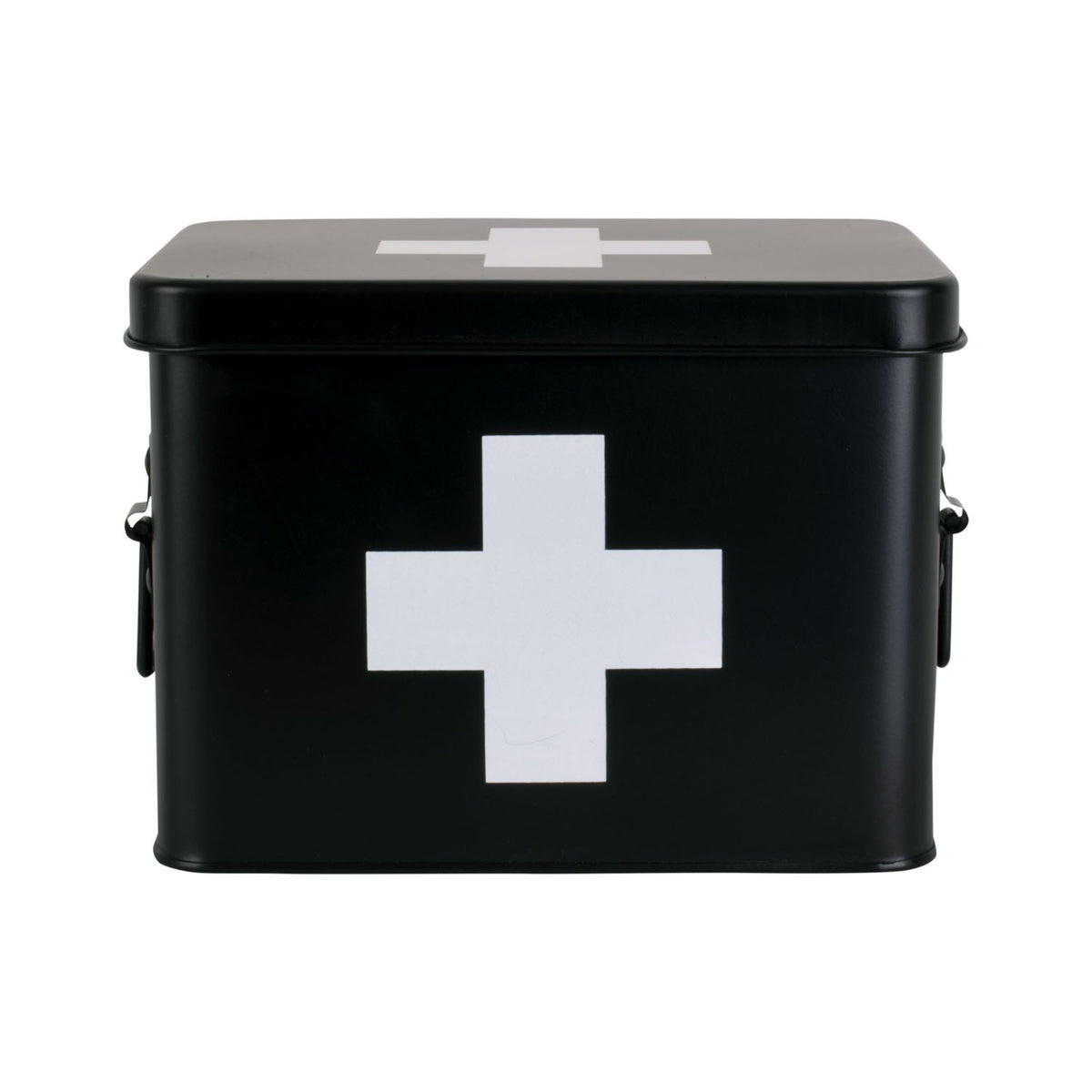 Present Time badkameraccessoire Medicine Box - zwart - 16x15.5x21.5cm