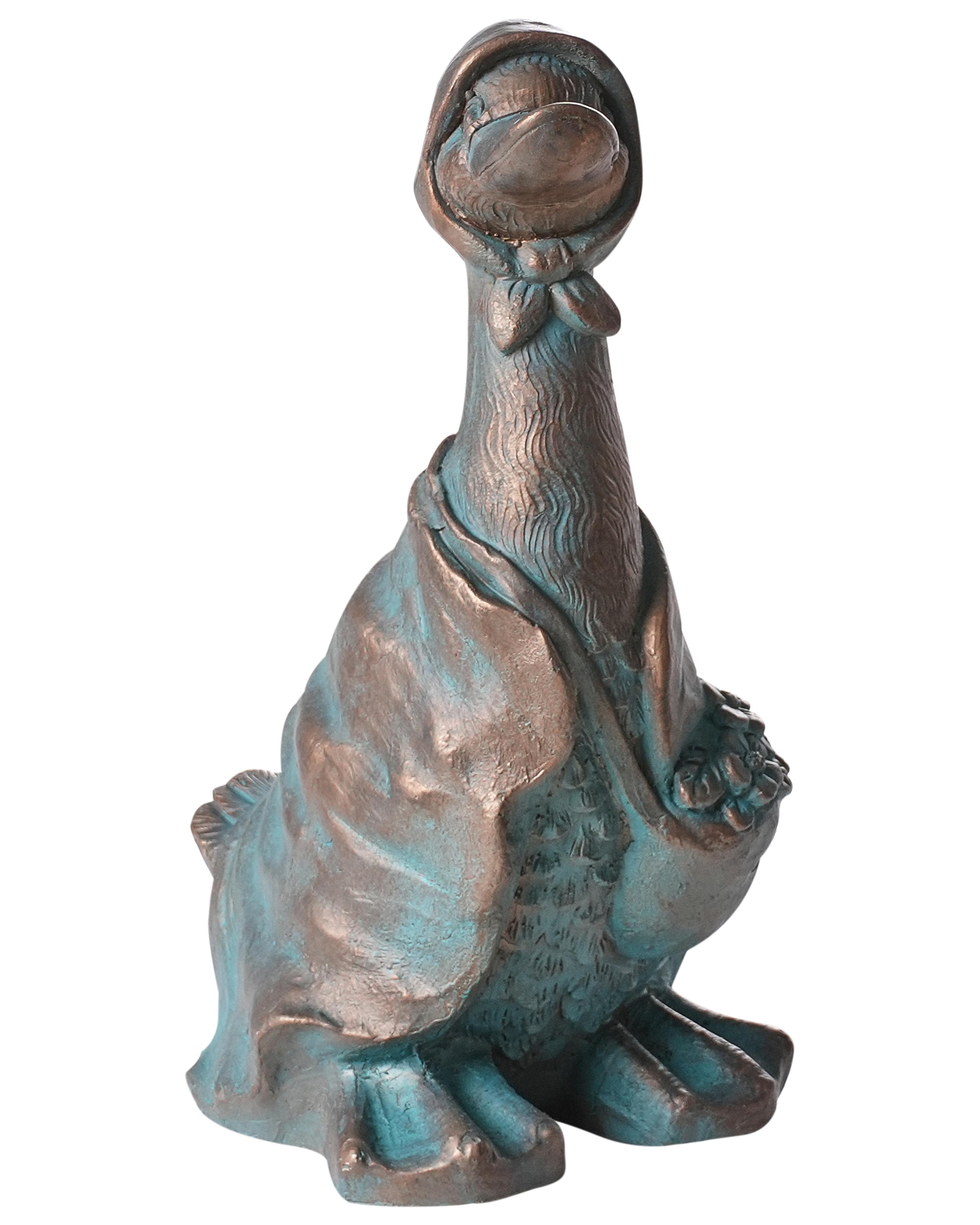 Garden Figurine BALEYA Duck Brown
