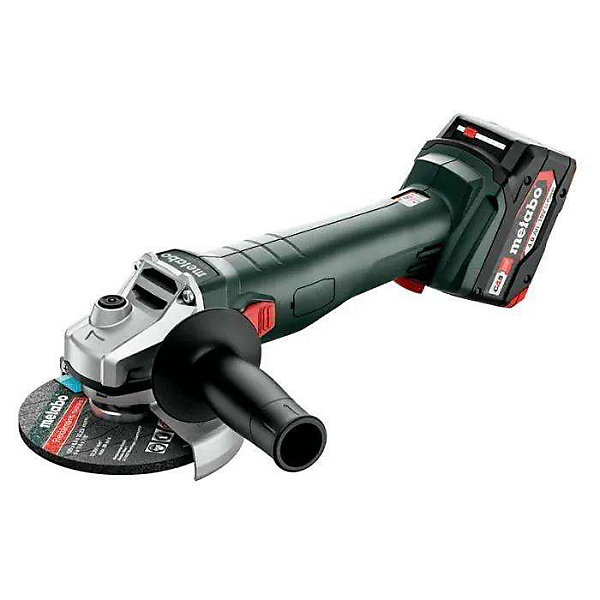 Meuleuse angle sans fil metabo w 18 7-125 18 V Batterie 4 Ah 12.5 cm