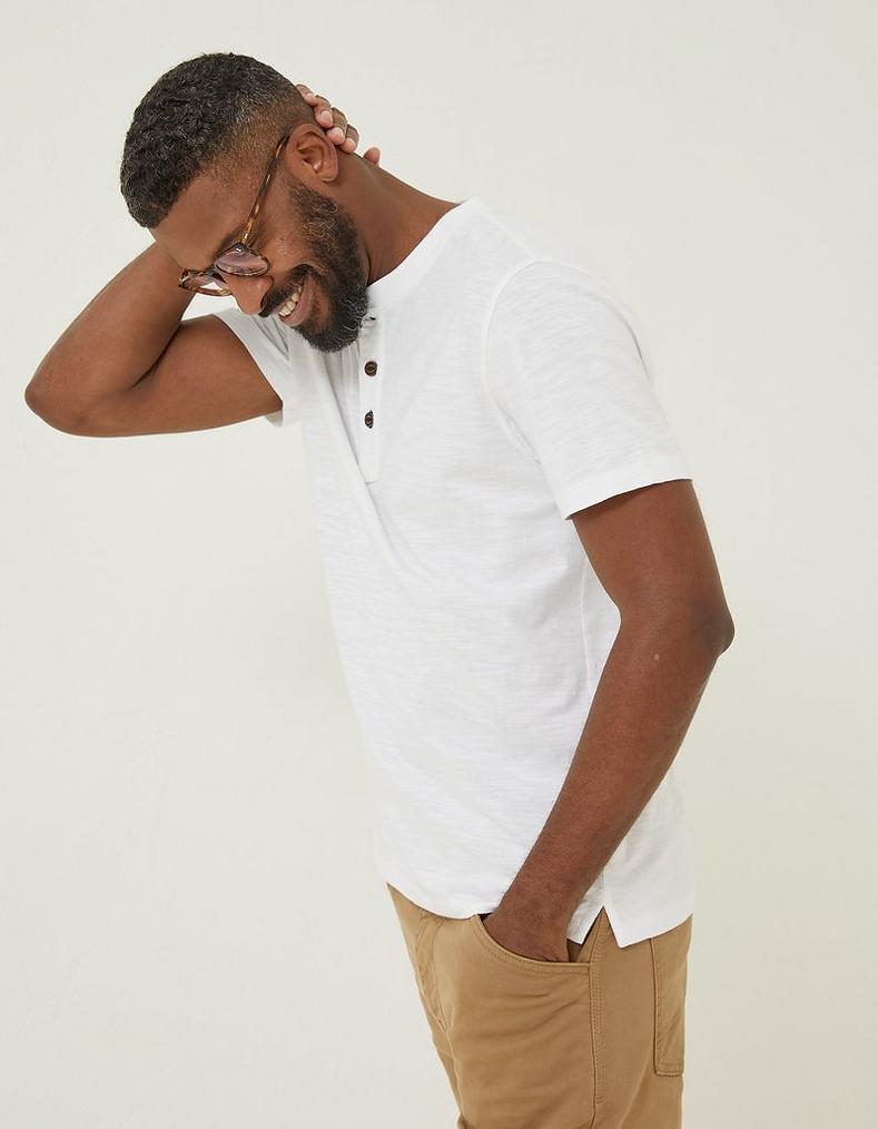 Slub Henley T-Shirt
