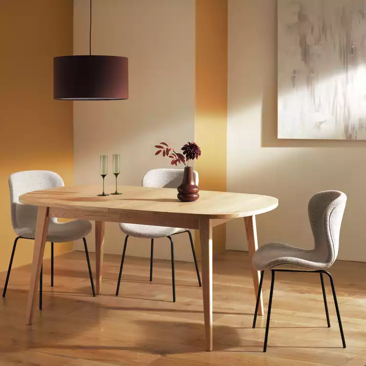 Habitat Etta Extending 6 - 8 Seater Dining Table - Natural