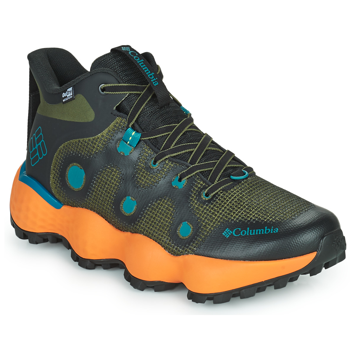 Columbia - Escape Thrive Endure - Green / Coral