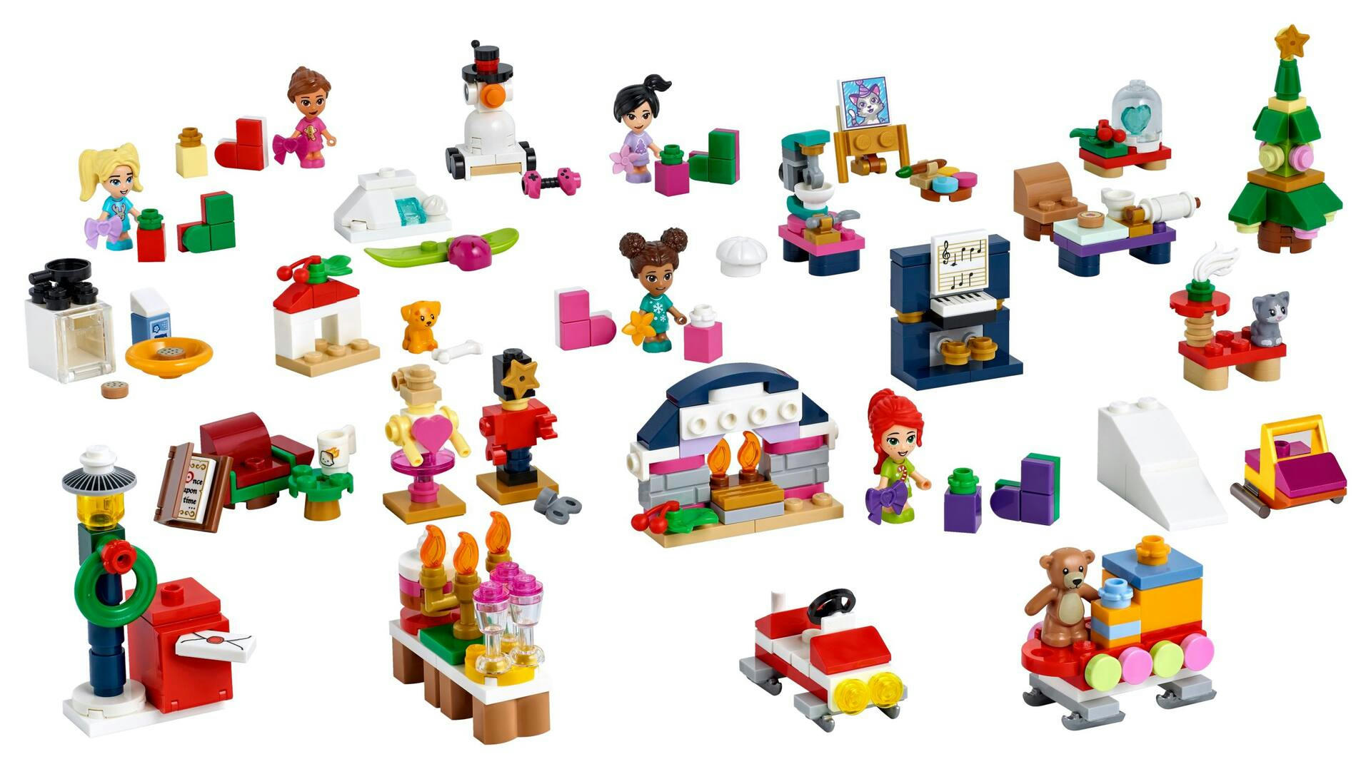 LEGO® Friends Advent Calendar - 41690, 370 pcs, Age 4+