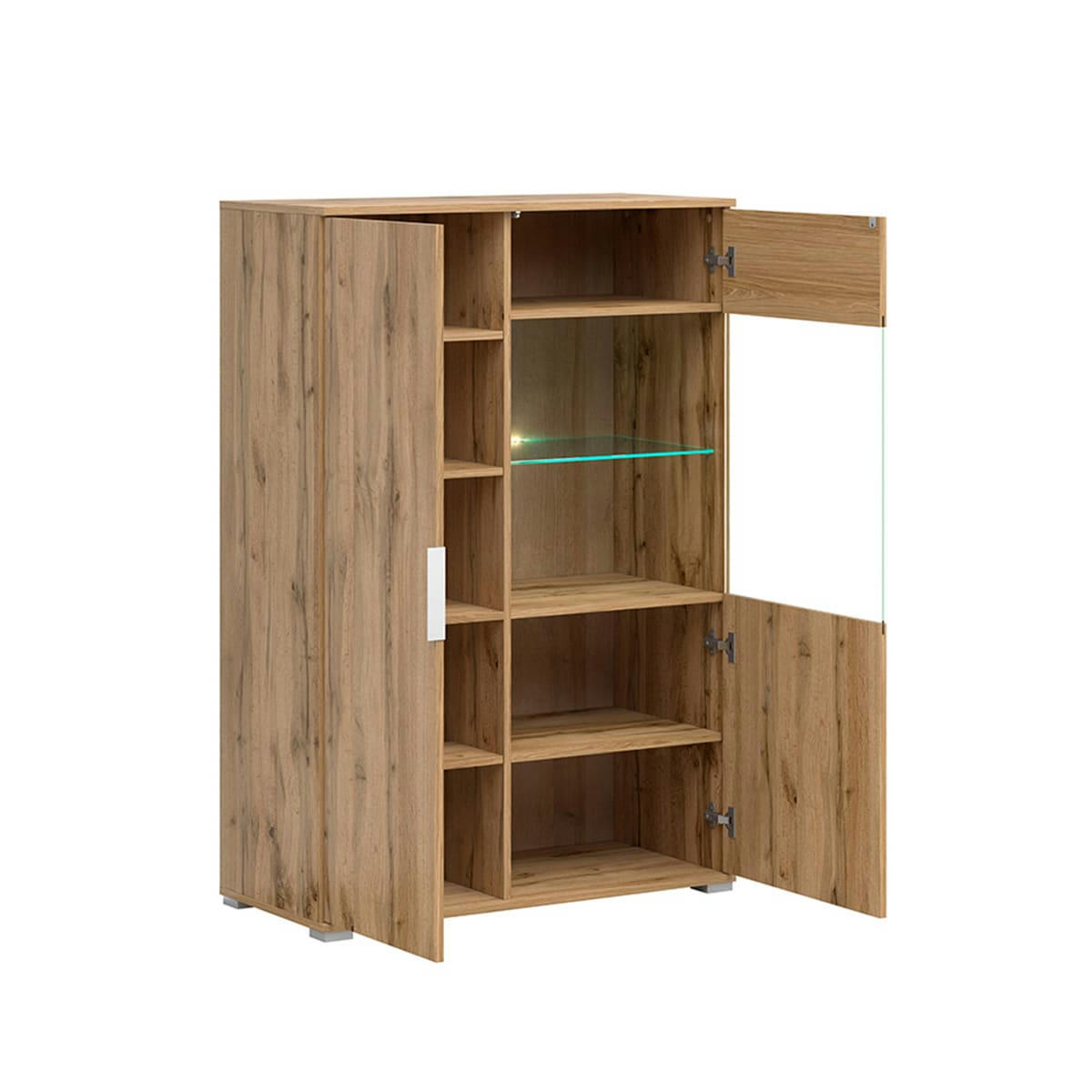 - Vaisselier 2 portes naturel