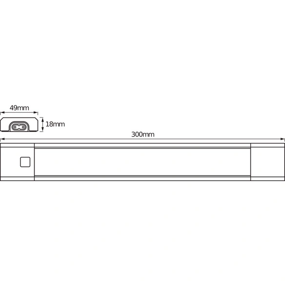 LED-Unterbauleuchte »Linear LED Slim«, 4W, 3000 K