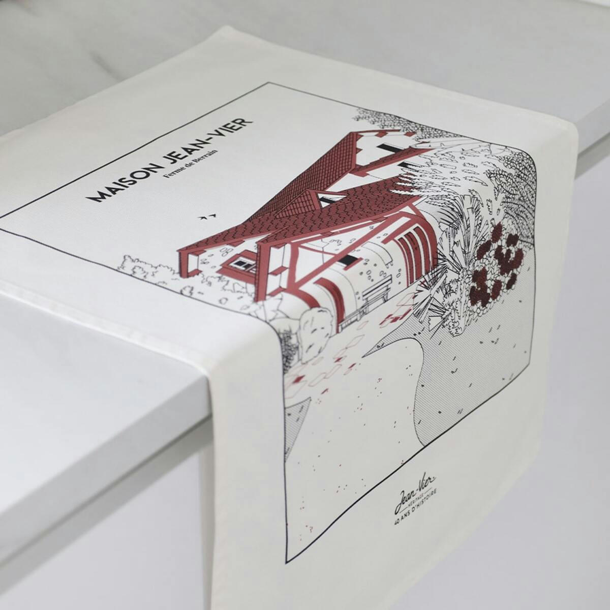 KOADRO - Essuie-mains Coton Blanc 45x60 cm