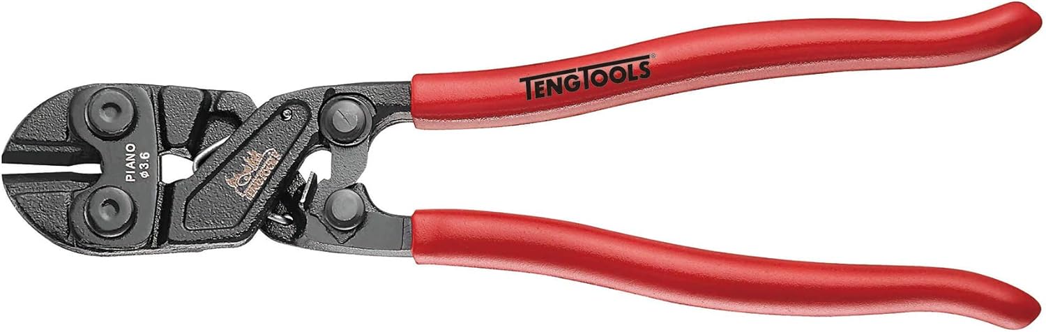 Teng Tools Scaffolding Podger Wrench 19 x 22 and 8 Inch Mini Bolt Cutters Bundle, Silver