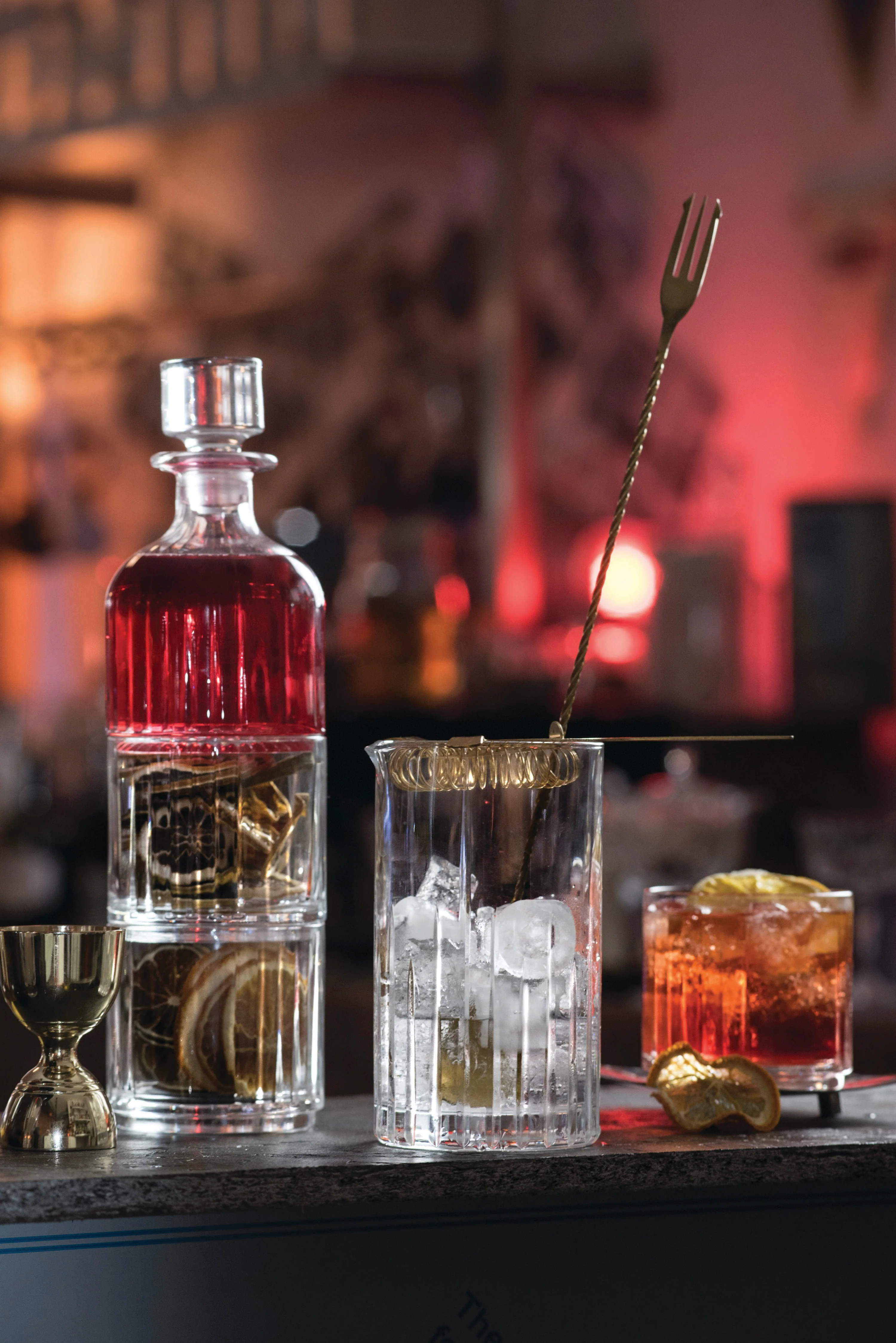 Kristall-Whisky-Set Combo, 3er-Set