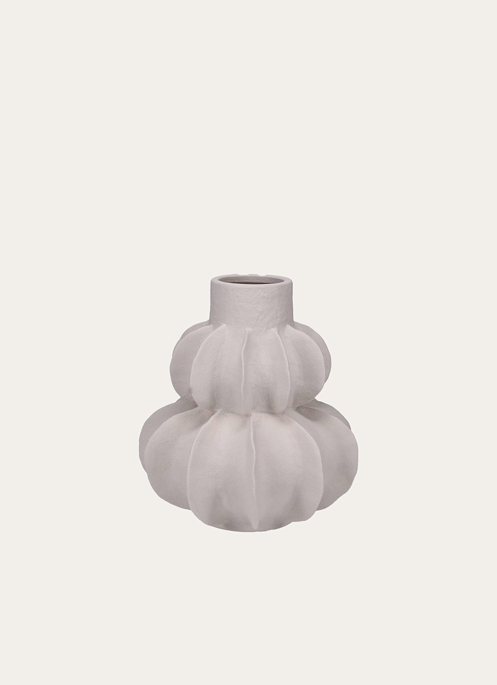 PETIT VASE MERINGUE BLANC
