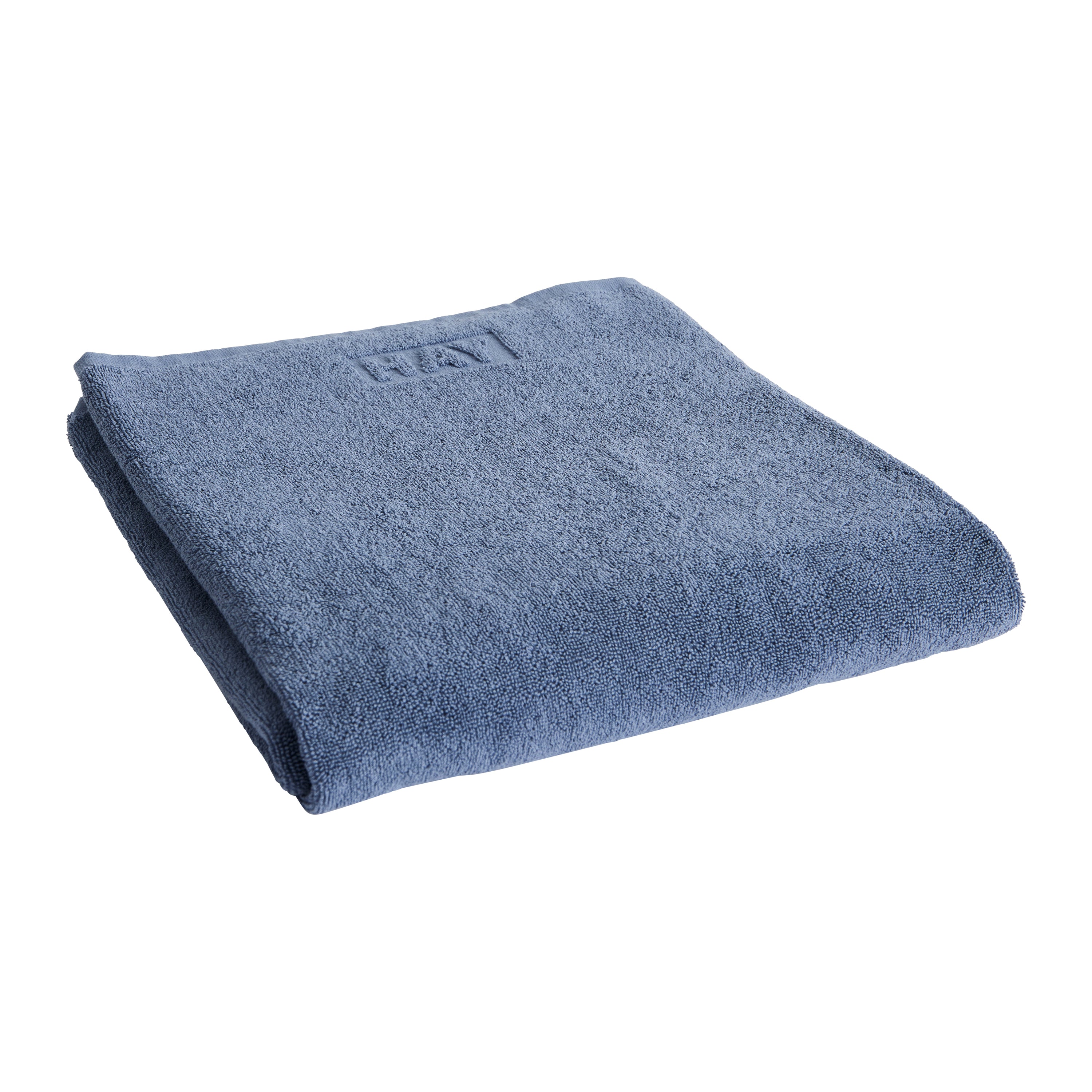 HAY Mono Handdoek L 150 x B 100 cm - Staal Blauw