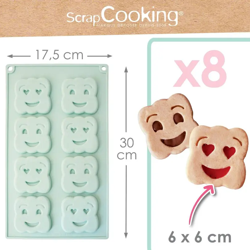 Backform Funny Cookies