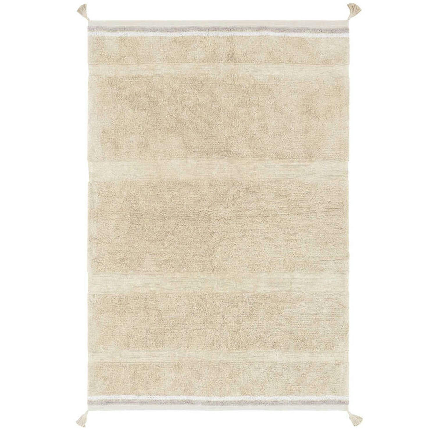 FANTASY GARDEN - Tapis lavable 90x130 orange