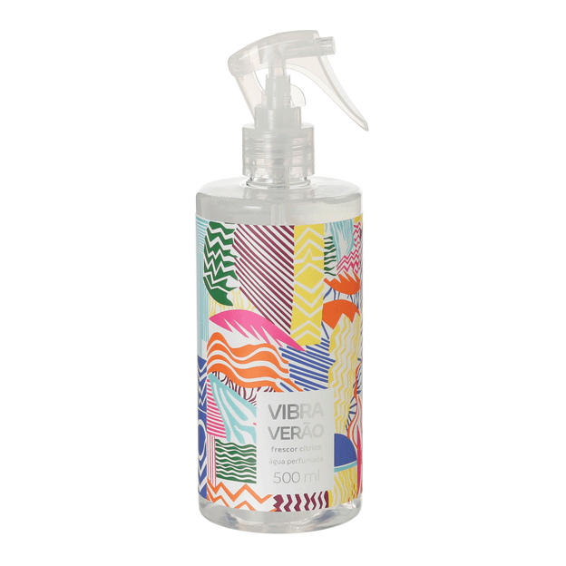 ÁGUA PERFUMADA FRESCOR CÍTRICO 500 ML VIBRA VERÃO