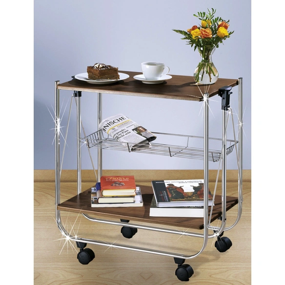 Servierwagen »Deluxe«, Holzwerkstoff, braun