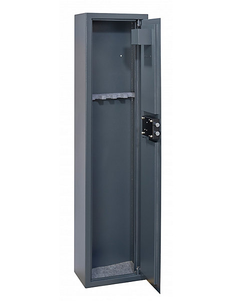 Armoire à fusils Brissac, fermeture par clé, 2 pênes, capacité de 5 fusils - THIRARD