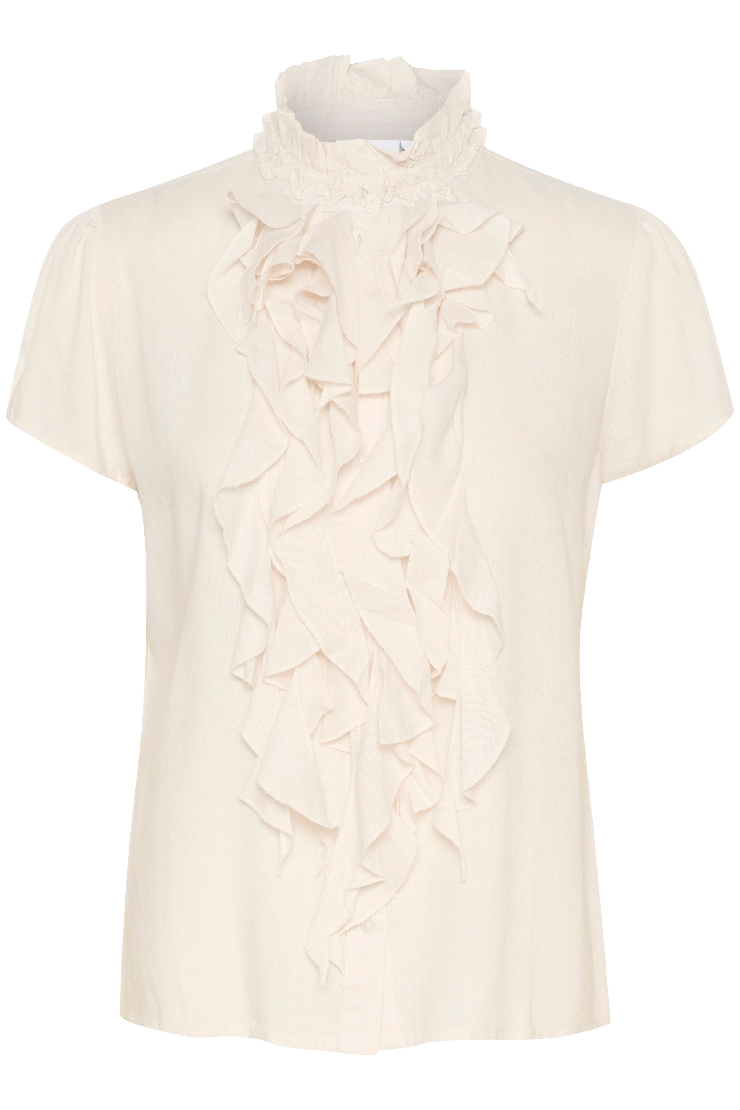 Saint Tropez Elli Short Sleeve Ruffles Blouse