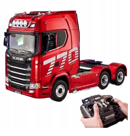 ZESTAW RC CIĘŻARÓWKA HUINA 1501 I NACZEPA HUINA 1502 ZDALNIE STEROWANY RC