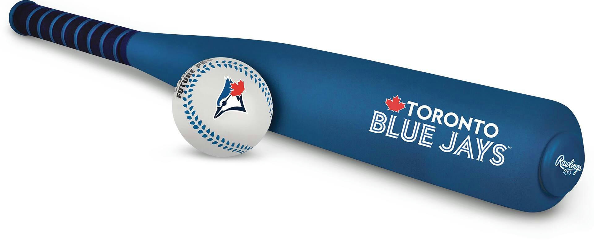 Rawlings Blue Jays Foam Bat & Ball
