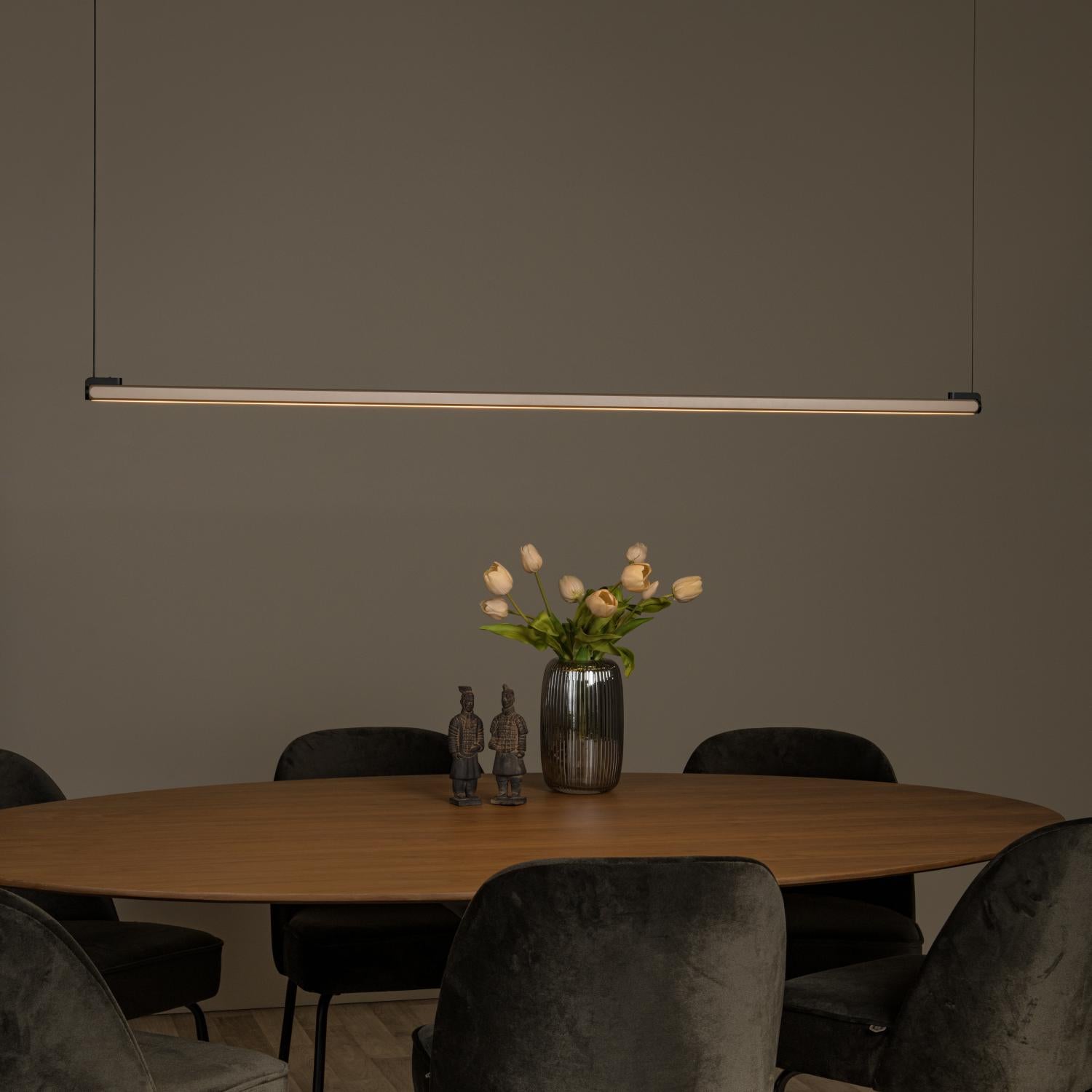 Lucide hanglamp BRAGA - Geïntegreerde LED - Koffie