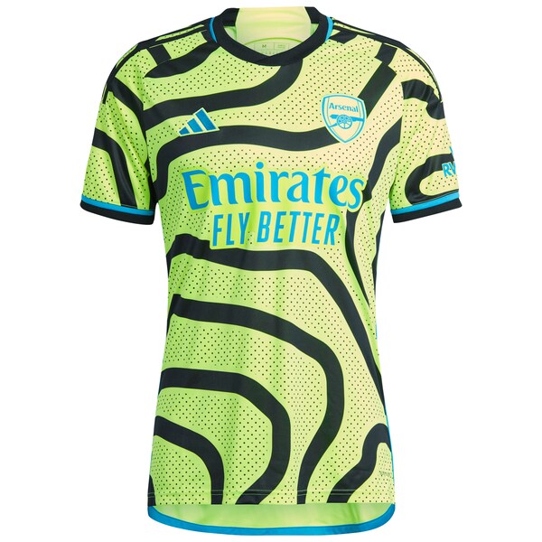 Arsenal adidas 2023/24 Away Replica Custom Jersey - Yellow