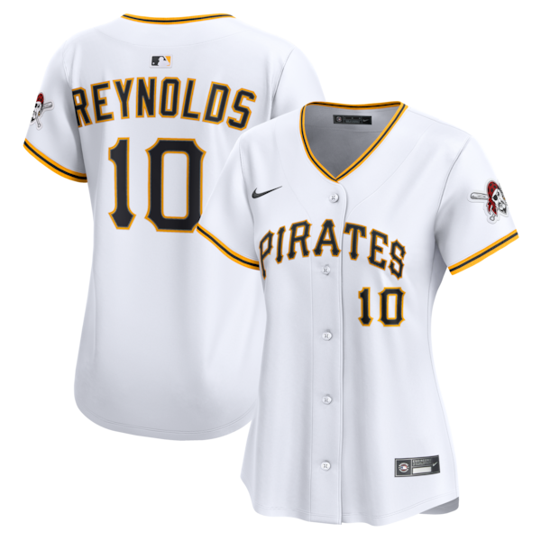 Bryan Reynolds Pittsburgh Pirates Nike Women's Home Limited Player Jersey - White