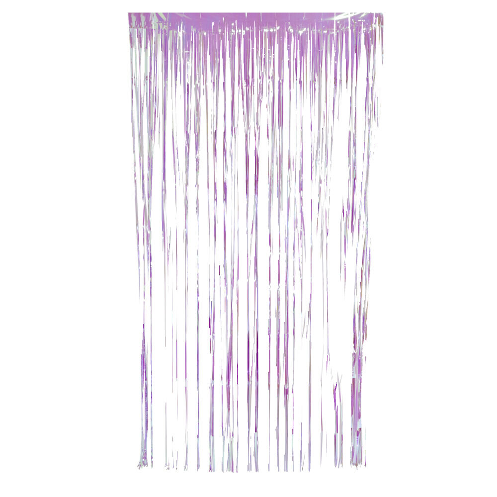 Rideau de porte anniversaire aluminium thème fée-licorne 1x2m