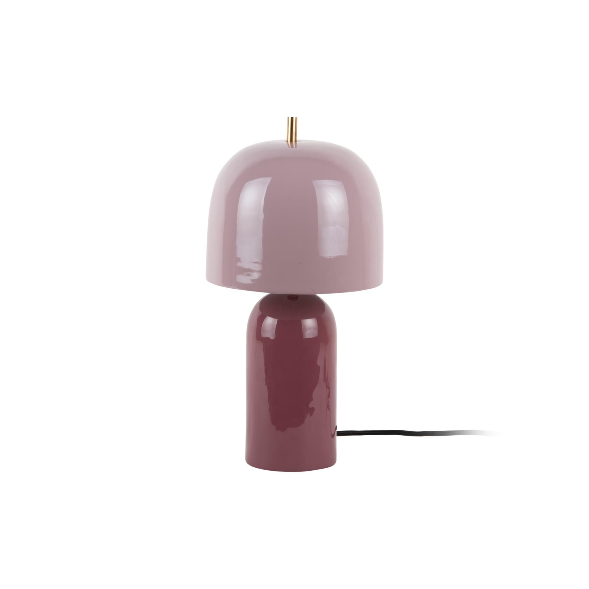 Leitmotiv tafellamp Rico - paars - Ø20cm