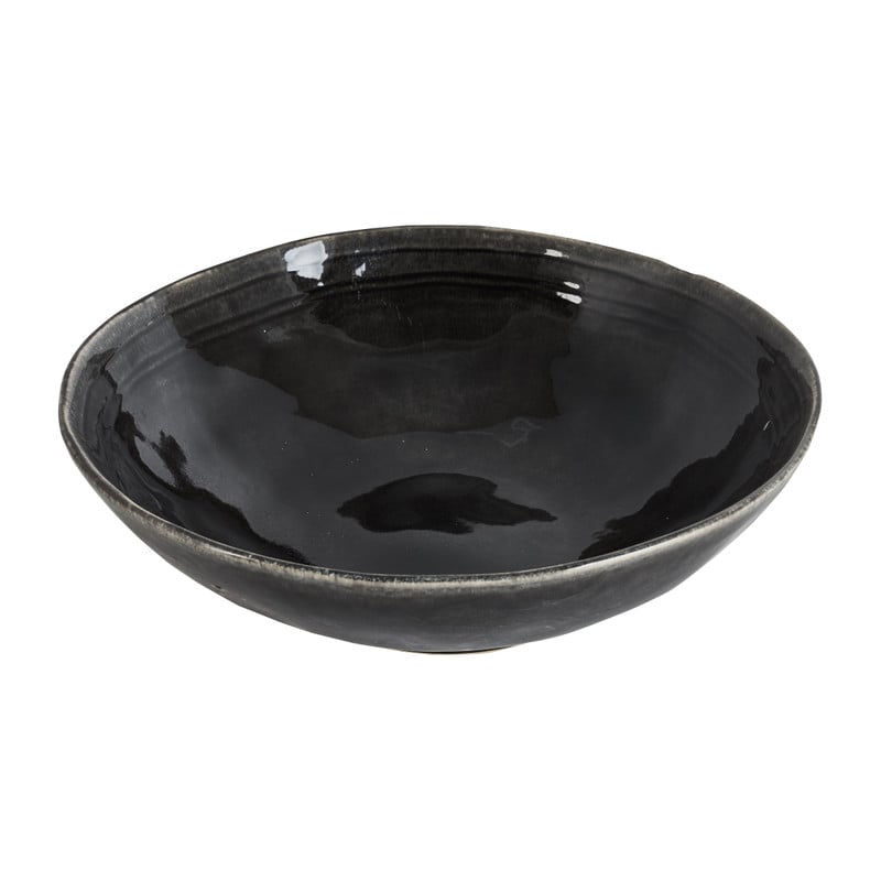 Schaal Toscane - zwart - &Oslash;30 cm