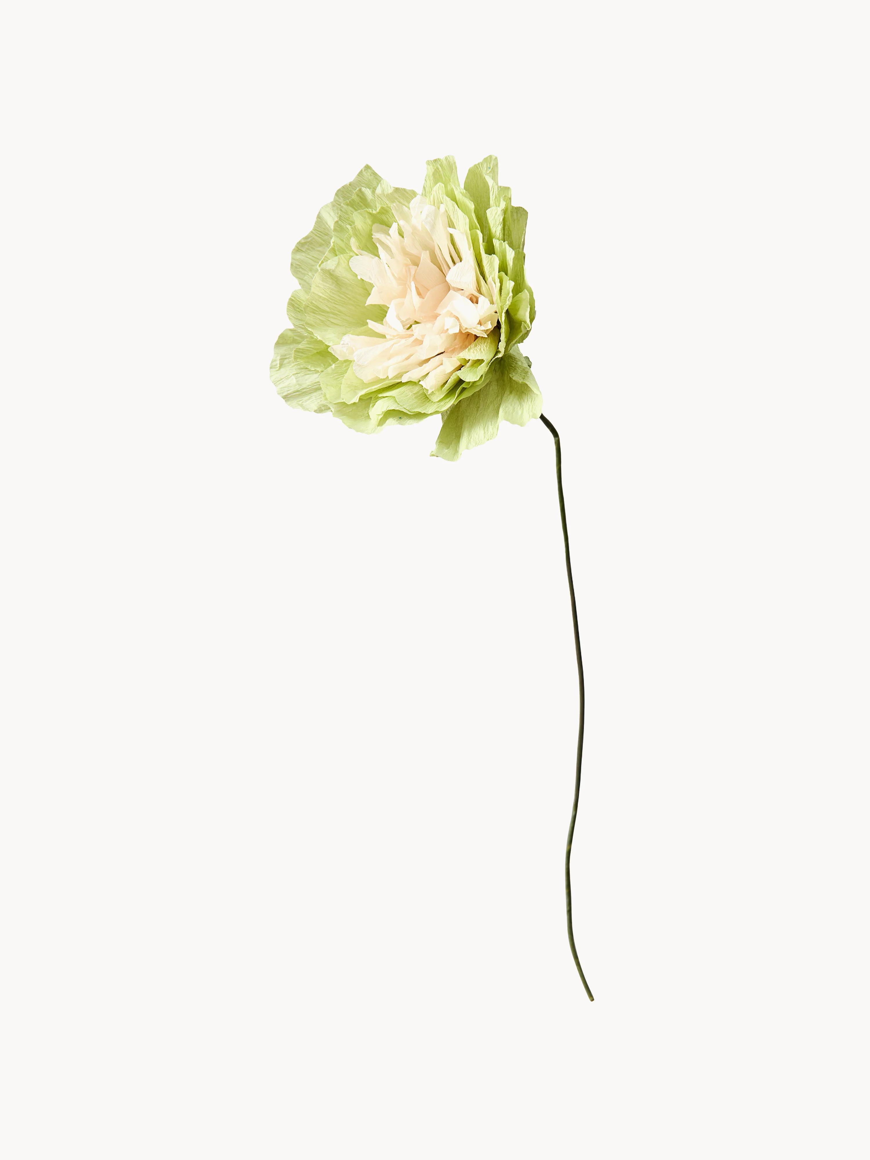 Handgefertigte Kunstblume Veggie Rose