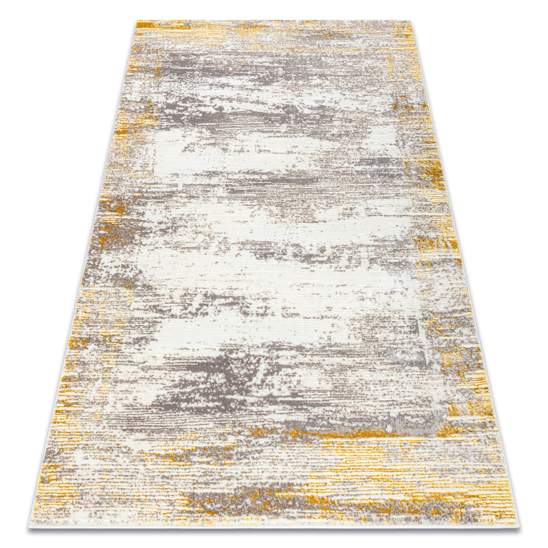 Dywan CORE W9775 Ramka, Przecierany - Strukturalny, dwa poziomy 80x150 cm