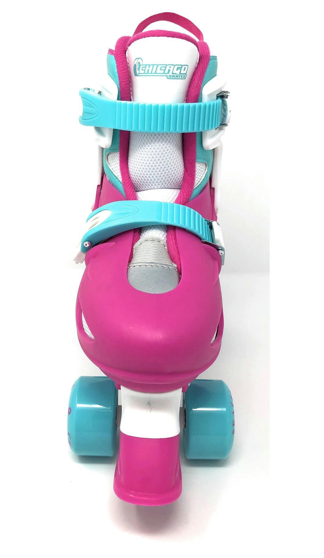 Chicago Skates Kids' Adjustable Roller Skates, Pink
