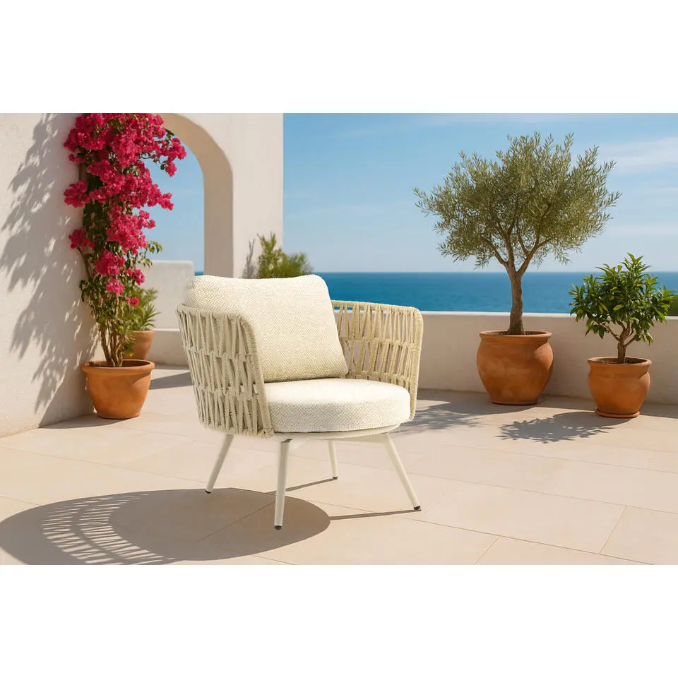 Sens-Line - Sophia Tuinstoel Draaibaar - Beige