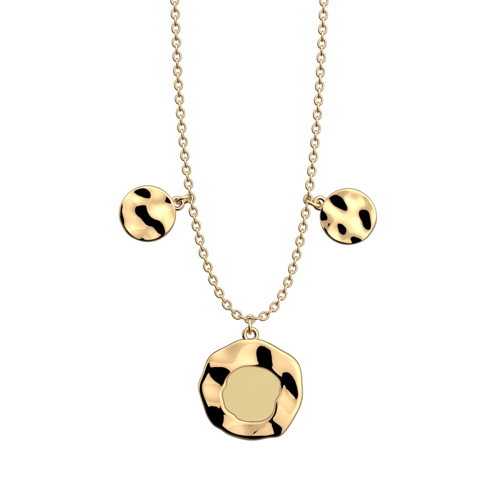 Collier Pure Organique, cuir réversible Tartine / Beurre Salé