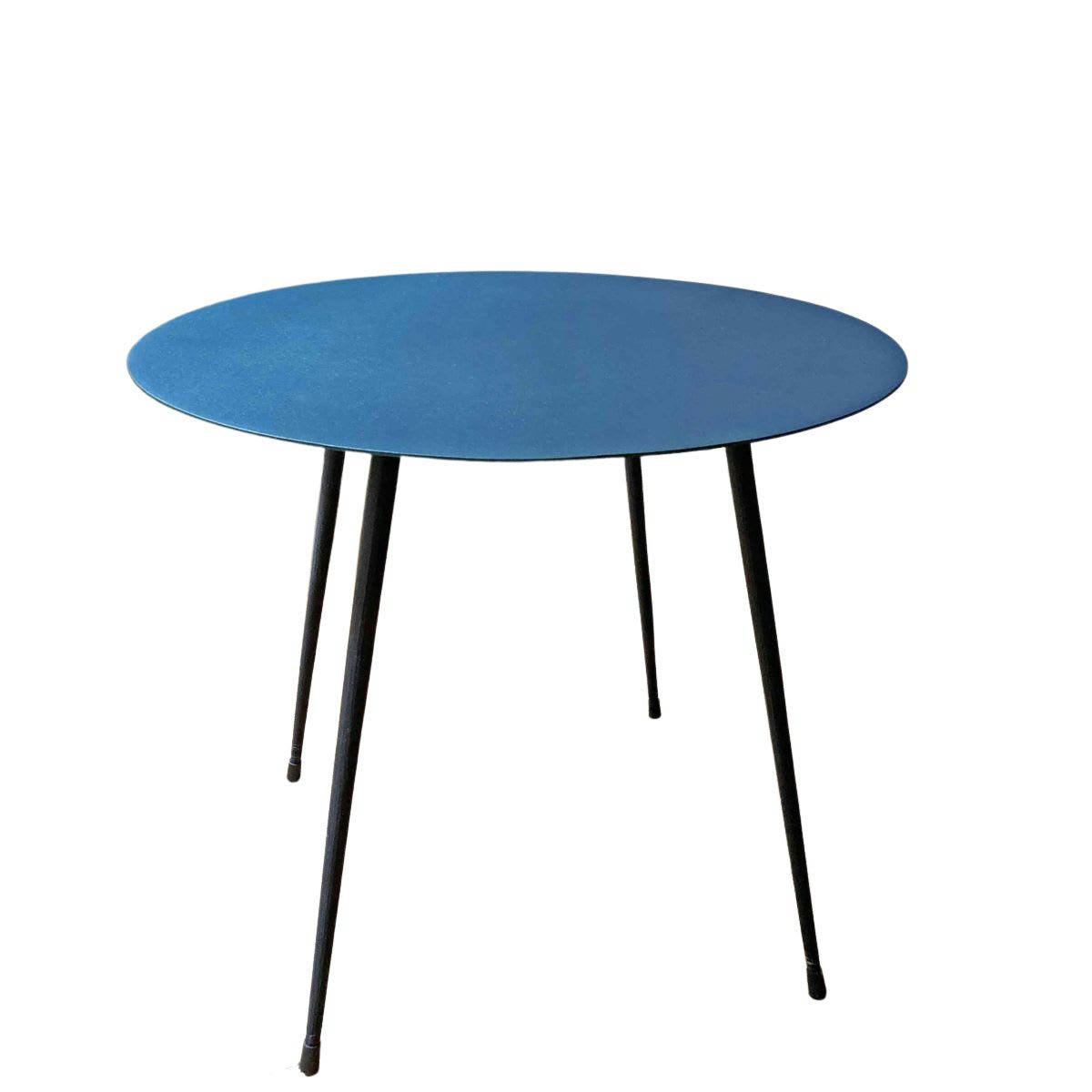 - Table basse ronde en métal
