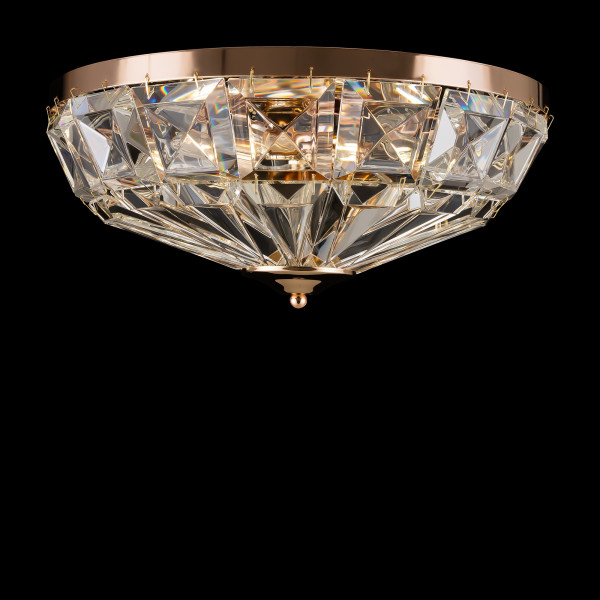 Lampa sufitowa mosiężno-złota FACET 4xE14x60W Maytoni