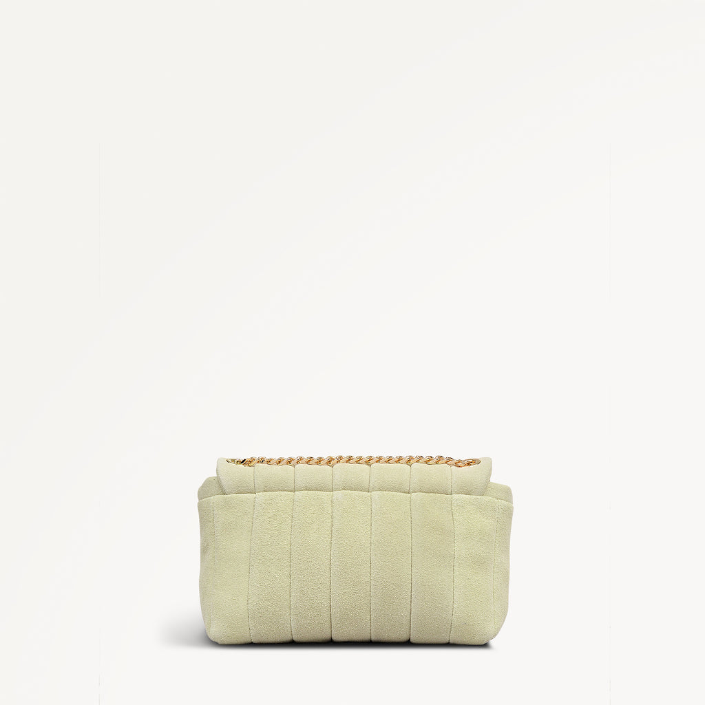 Burton Way - Quilt Suede - Small Flapover Cross Body