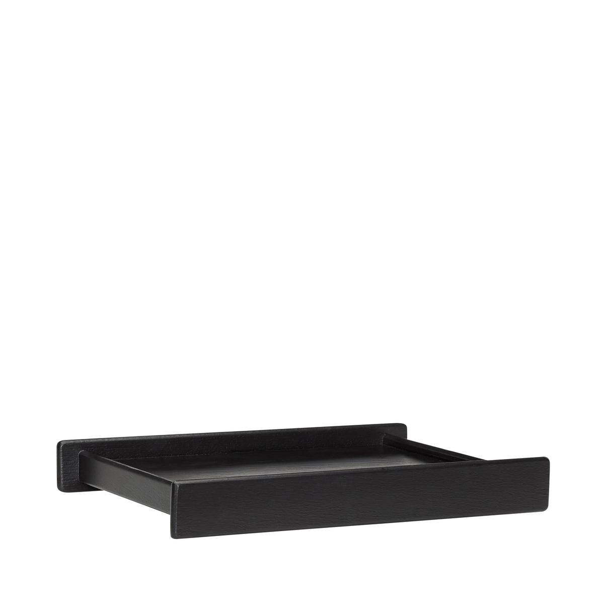 Hübsch dienblad Less - essenfineer/essenhout/mdf - 42x33xh6cm