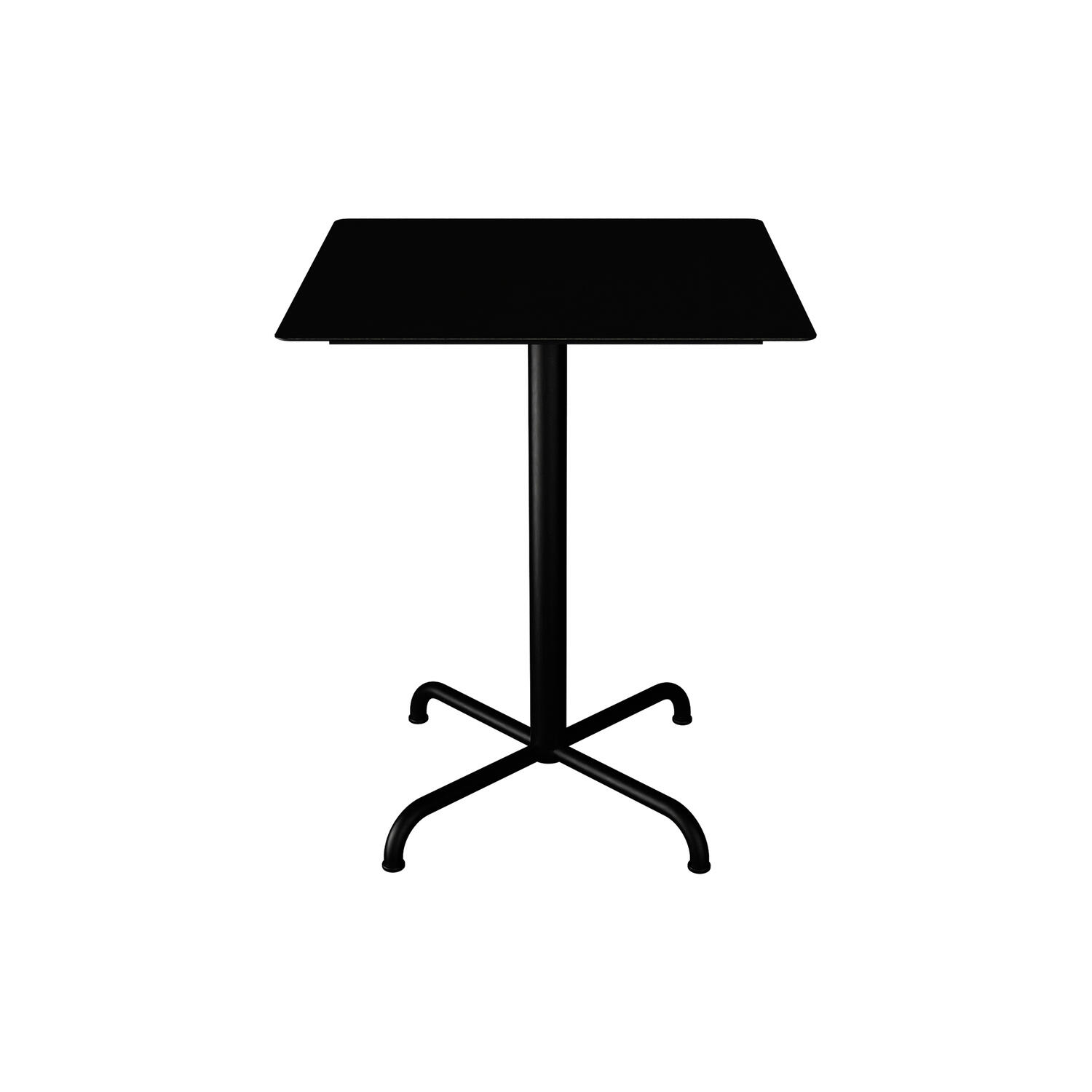 PICO Caf&eacute; Table with 4 Star Base 60x60, black