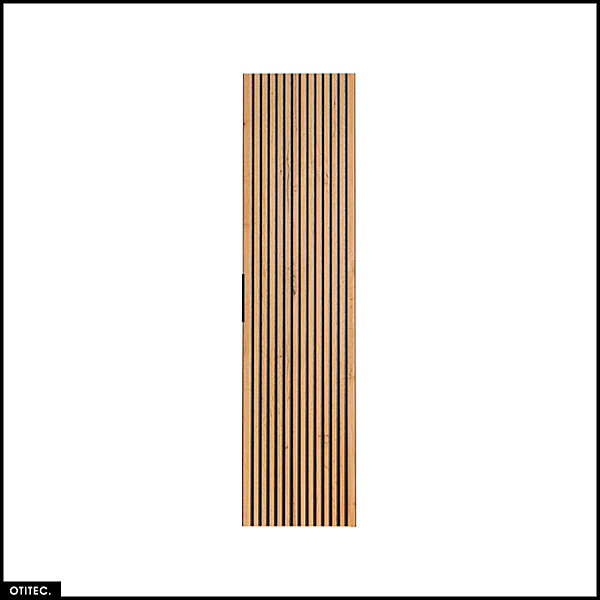 Colonne haute - 35 x 140 cm - 1 porte - Chêne Wotan - WOTANIA