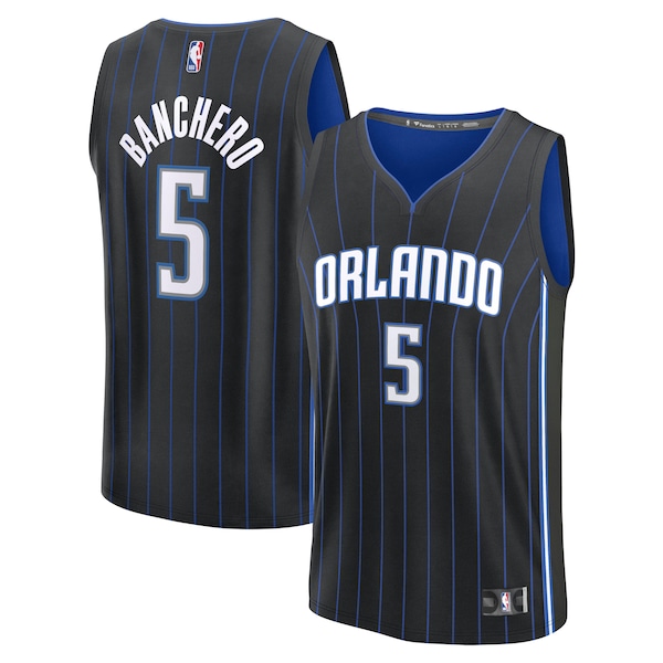 Paolo Banchero Orlando Magic  Youth Fast Break Replica Player Jersey - Icon Edition - Black
