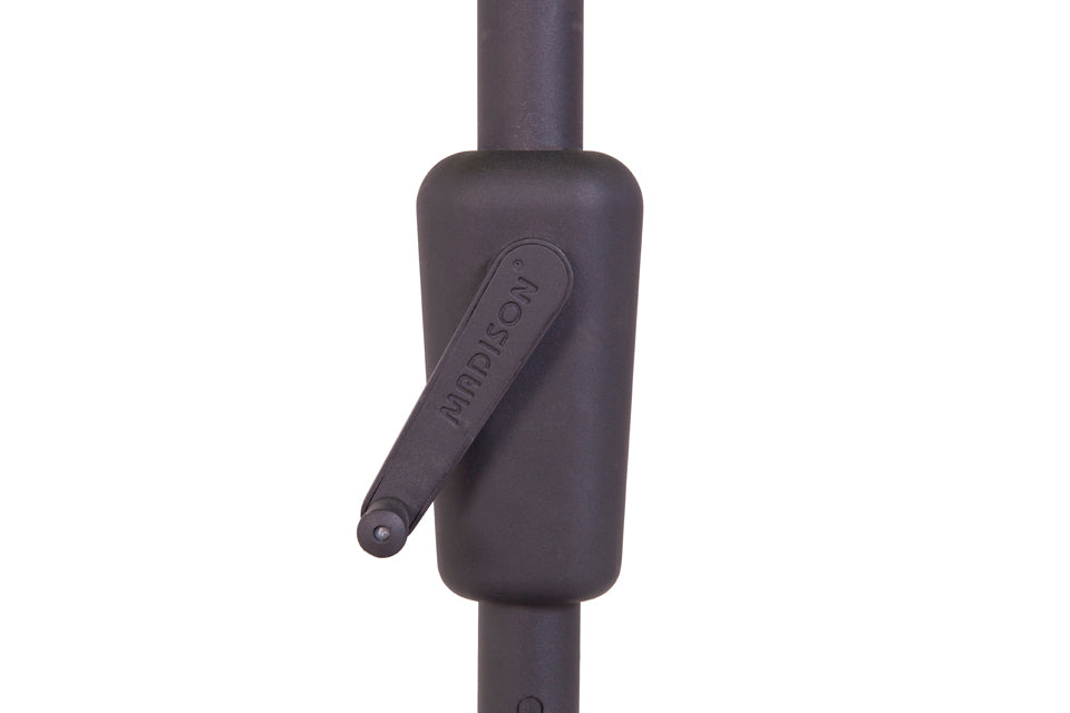 Madison stokparasol Syros luxe grey 350 cm.