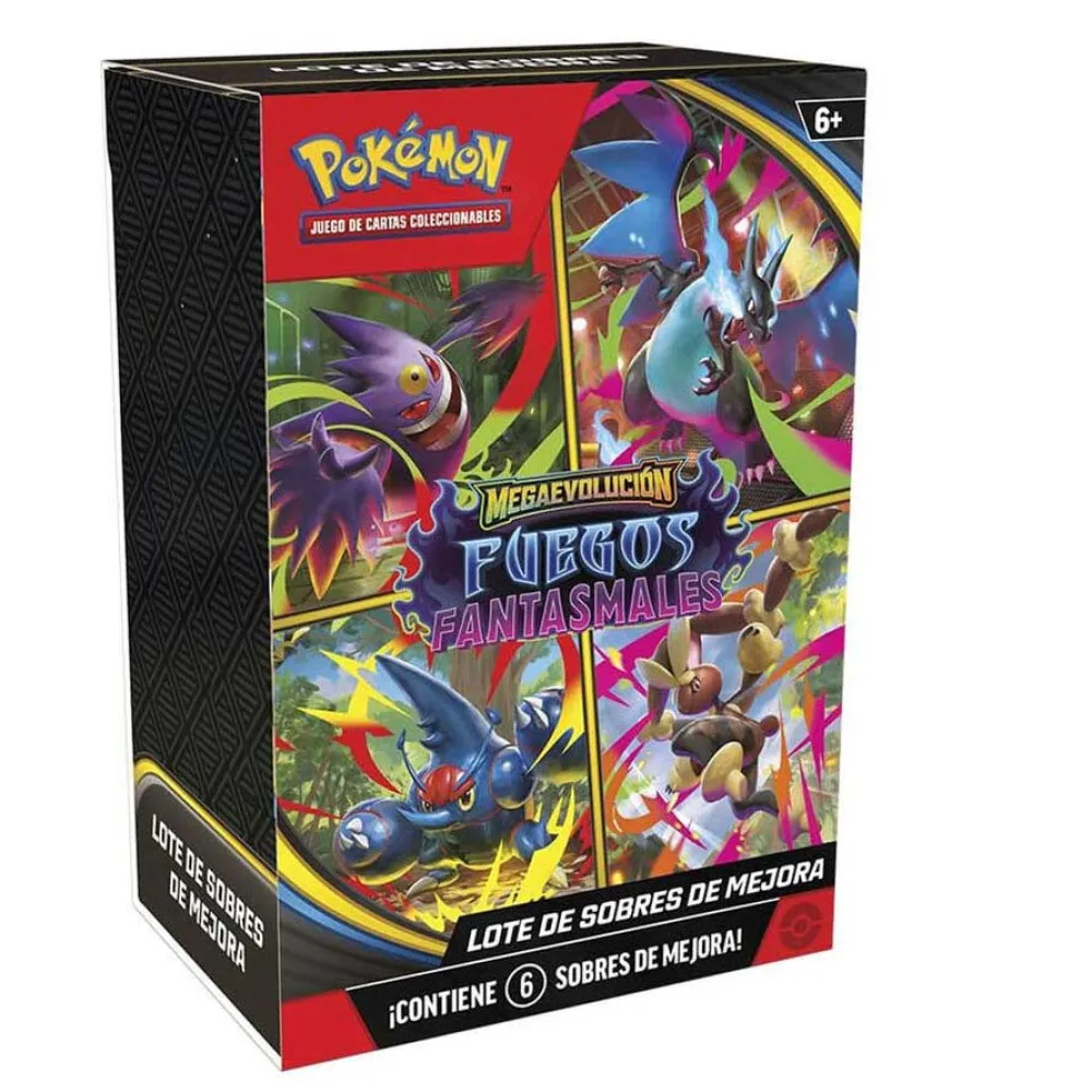 Pokemon Trading Card Game ETB Phantasmal Flames Booster Bundle spanish