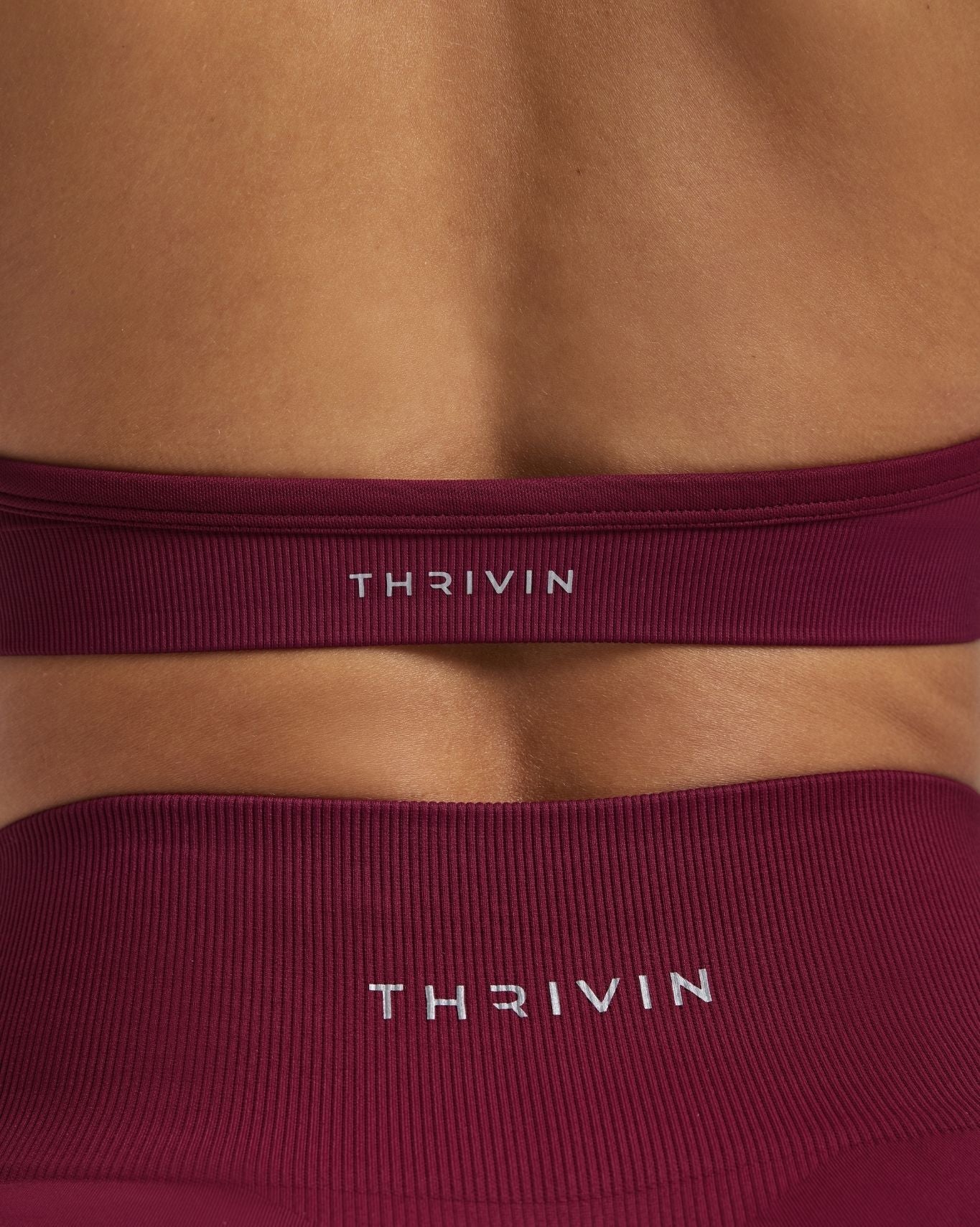 Elevate™ Sculpting Seamless Adjustable Halter Bra | Cherry Berry