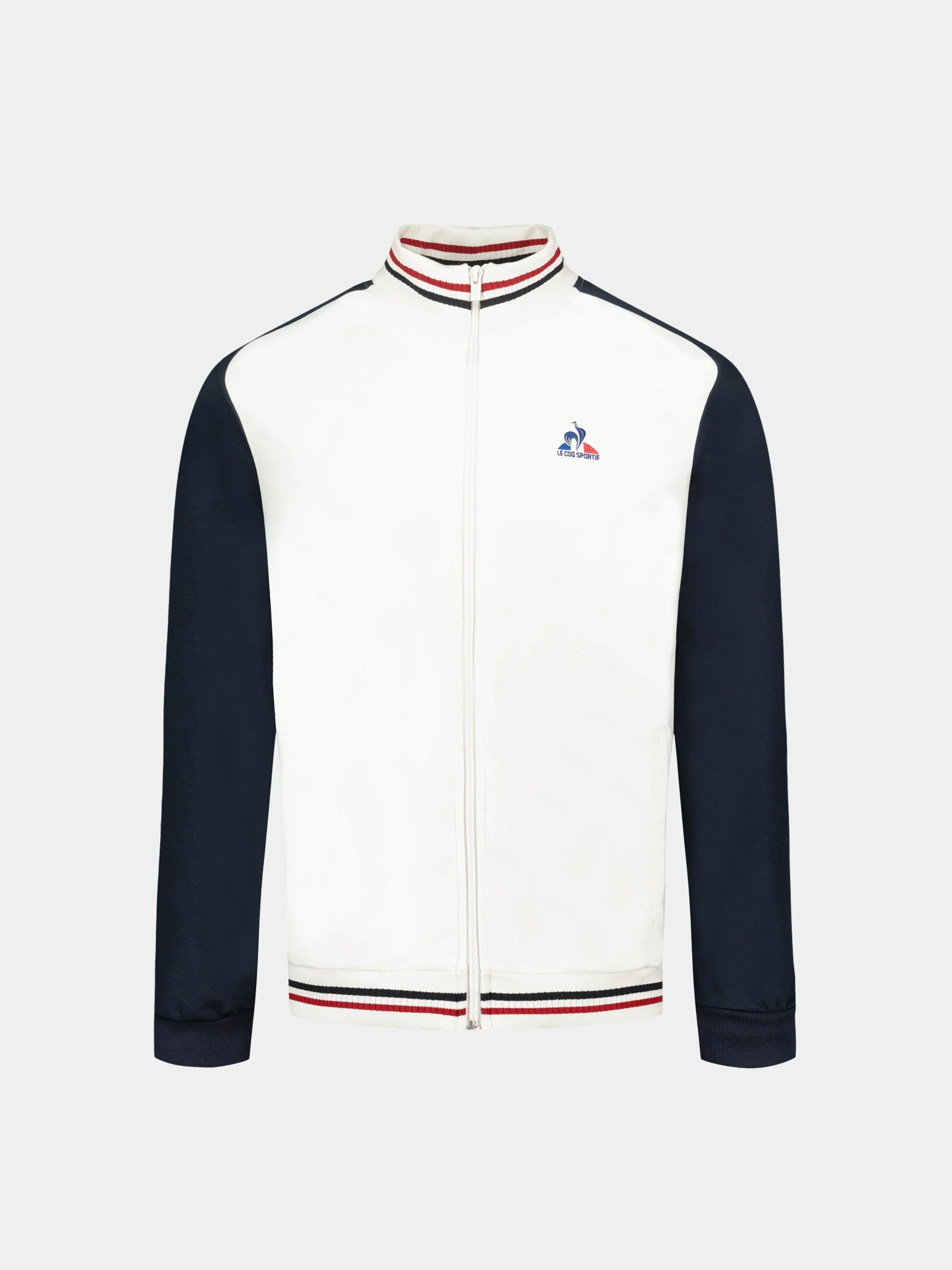 2520432-TRI LF FZ Sweat N°1 M marshmallow/sky ca | Sweat zippé Homme