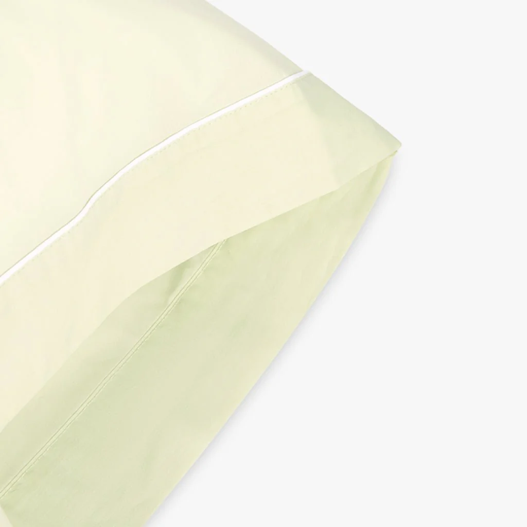 Fronha Almofada de Dormir Algodão Percal Verde 45x100 SAMOA